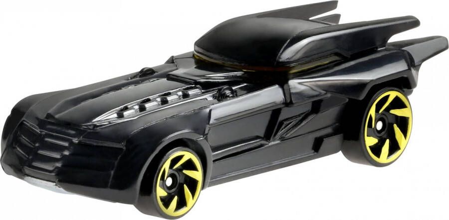 Hot Wheels Speelgoedauto Dc Batmobile 7 5 Cm Staal Zwart geel