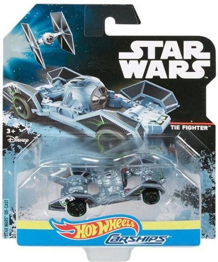 Hot Wheels Star Wars Carships Tie Fighter Disney