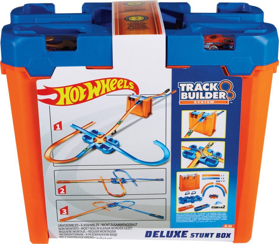 Hot Wheels Track Builder Deluxe Stunt Box Speelgoed auto racebaan