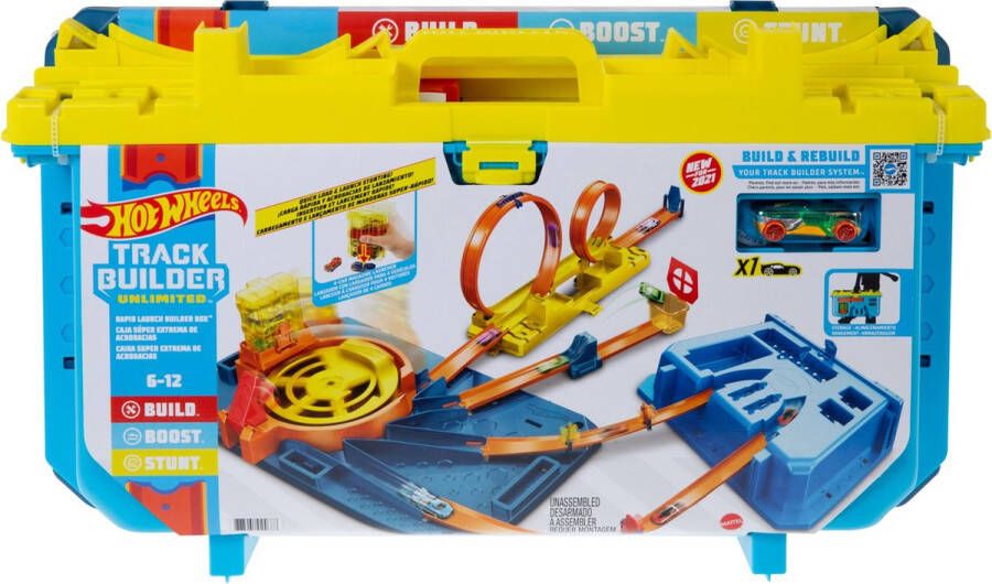 Hot Wheels Track Builder Unlimited Snelle Start Bouwbox