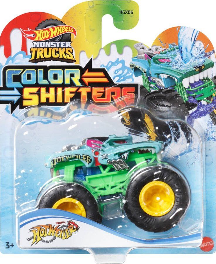 Hot Wheels truck Hot Weiler- monstertruck 9 cm schaal 1:64