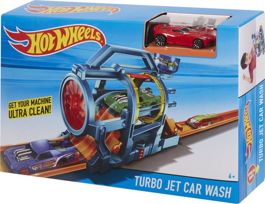 Hot Wheels Turbo Jet Car Wash Racebaan