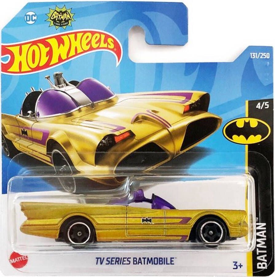 Hot Wheels Batman Forever Batmobile Schaal 1:64 Voertuig 7 cm