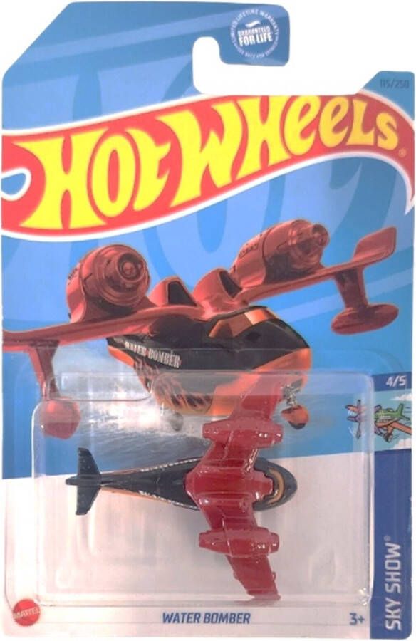 Hot Wheels Water Bomber Schaal 1:64 Die Cast Vliegtuig 7 cm