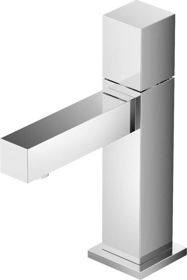 Hotbath Fonteinkraan Dude 1-knop Recht 14.8 cm Vierkant Chroom