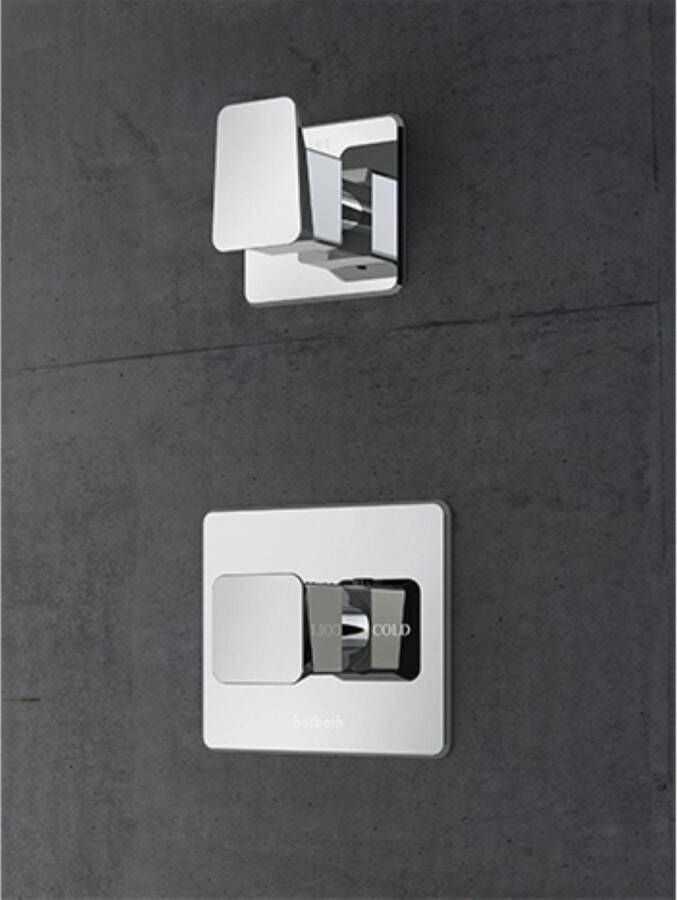 Hotbath Inbouw Thermostaat Kraan Bro! 2 Wegs Chroom