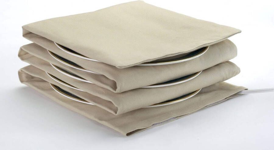 HotIdeas Hotidea Stoffen bordenwarmer Taupe