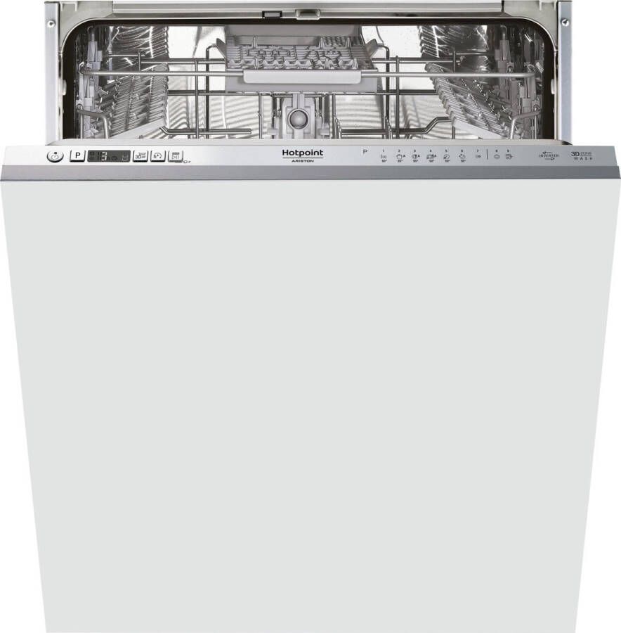 Hotpoint-Ariston Hotpoint Vaatwasser | Model HIC3C41CW | Inbouw | 14 couverts | ActiveDry | ZoneWash 3D | C
