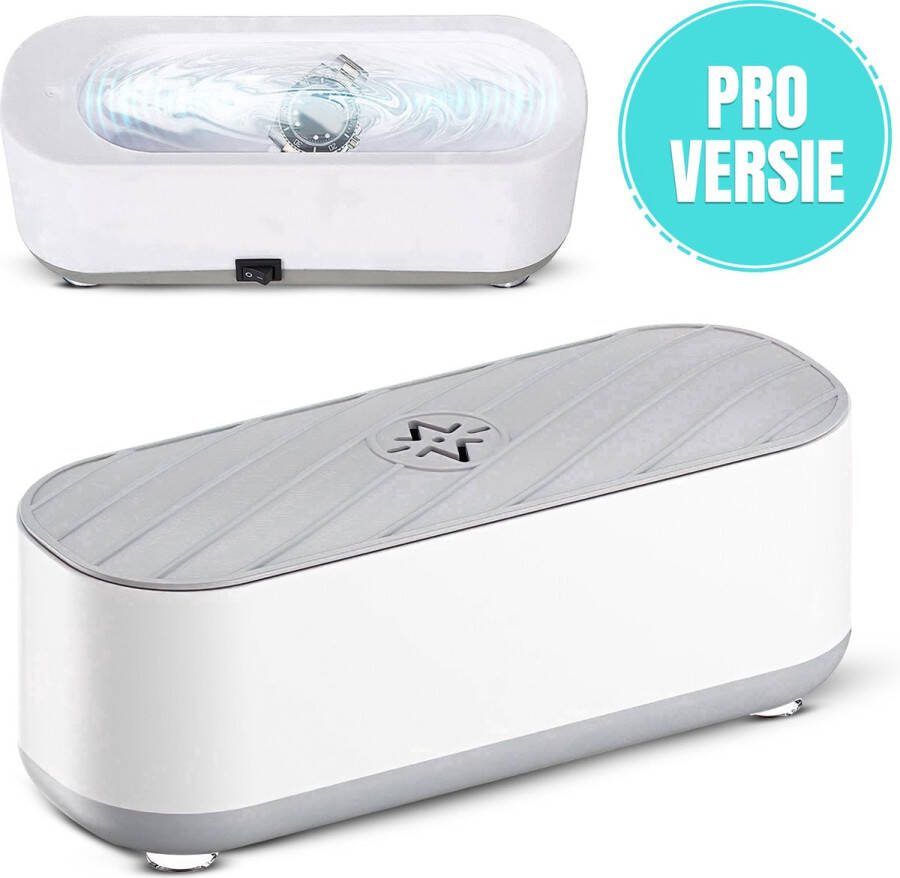 HOUBIE Ultrasoon Reiniger Reinigingsapparaat voor Sieraden en Brillen Ultrasone Ultrasonic Cleaner 300ml