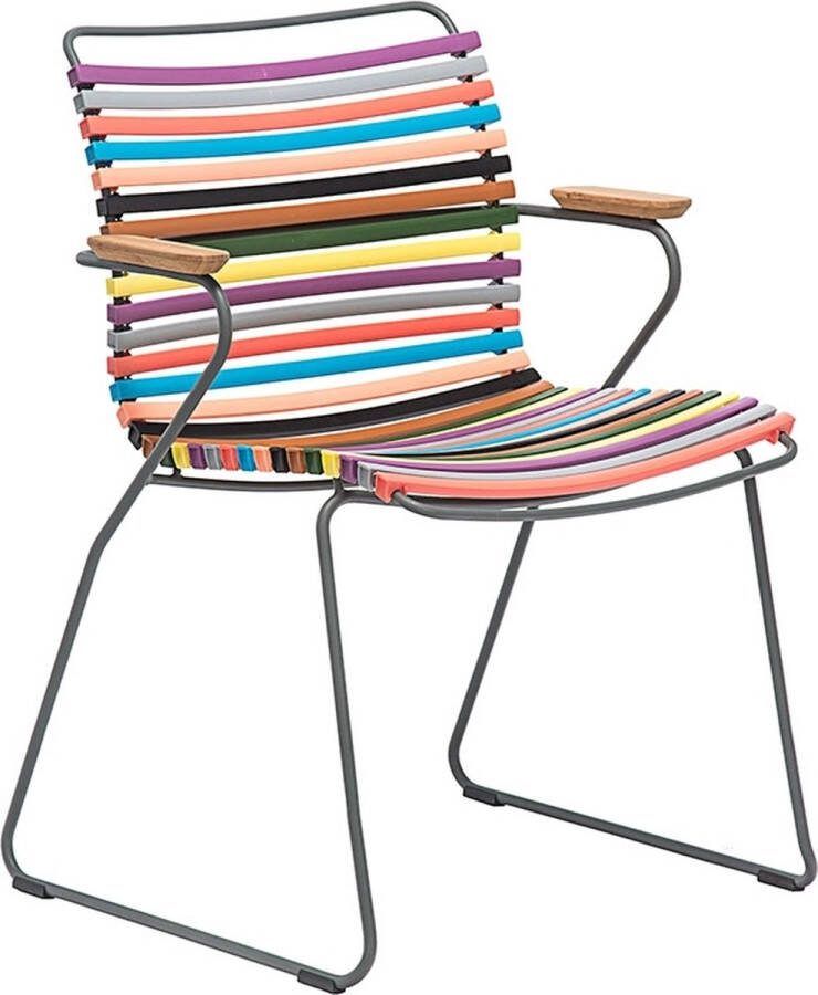 Houe CLICK Dining Armleunstoel met lage rugleuning multicolor