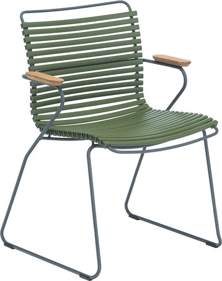 Houe Click Armchair tuinstoel olive green