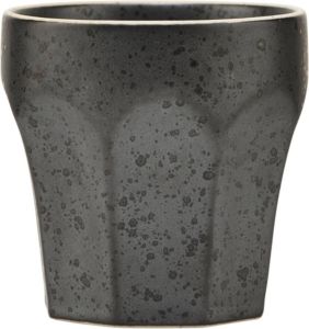 House Doctor Berica espresso kopjes zwart set van 12 stuks