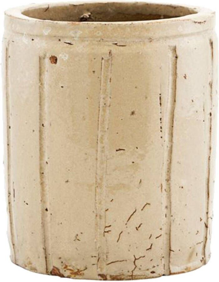 House Doctor Bloempot Julian Beige 14 x ⌀12