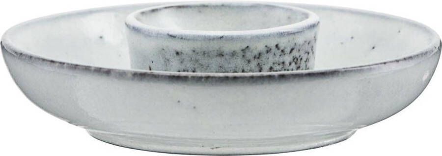 House Doctor Eierdopje Rustic grijs blauw 10cm