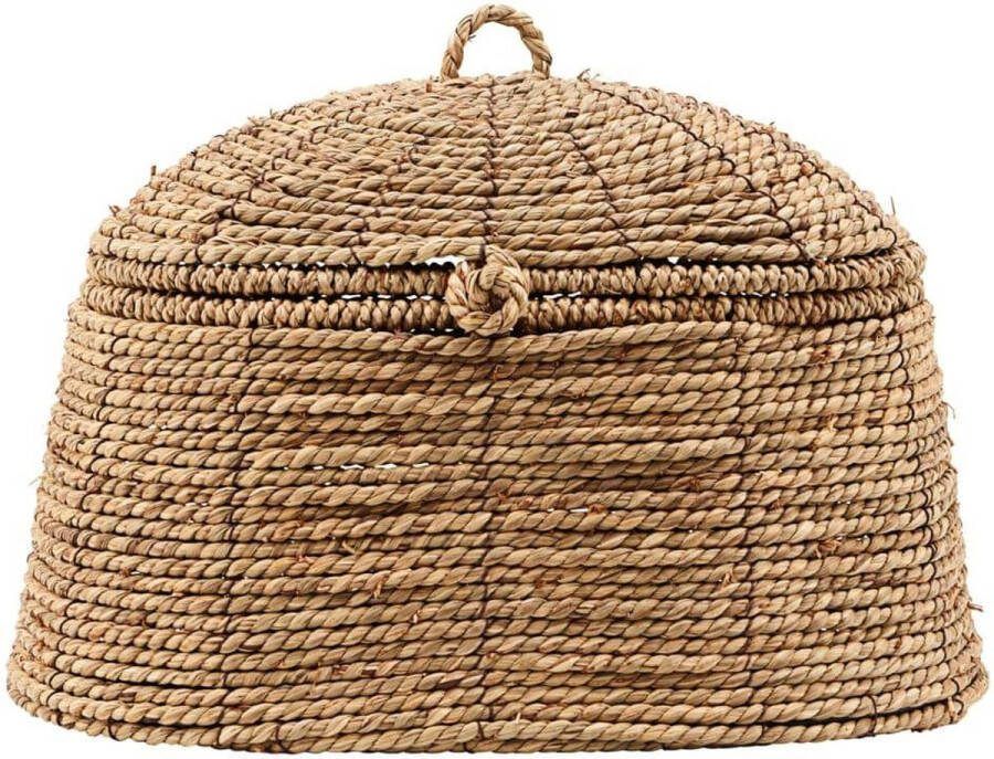 House Doctor Mand met deksel Rama naturel 31cm
