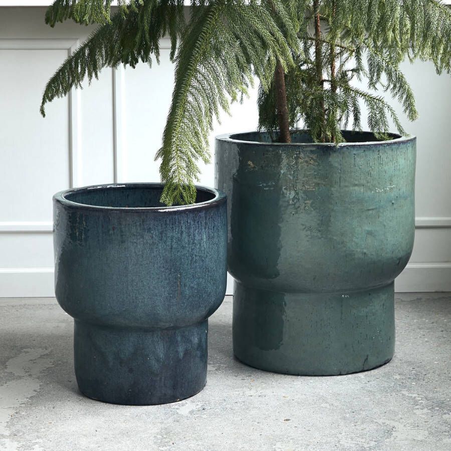 House Doctor Pot Terra groen 40cm