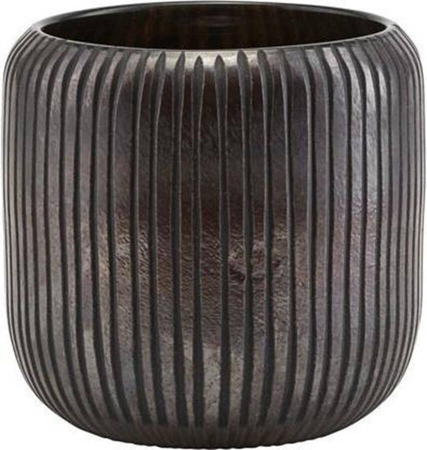 House Doctor Vaas Utla bruin 15cm