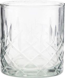 House Doctor Vintage whisky glas Ø8x9cm set van 12 stuks