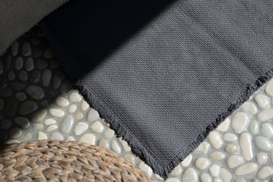 House in Style Luxe baduitloper Patara 100% katoen 50 x 80 cm wit