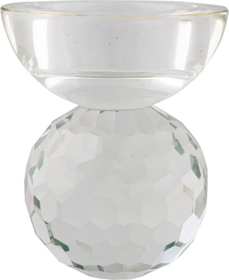 House Nordic Burano Candle Holder Candle holder in clear glass