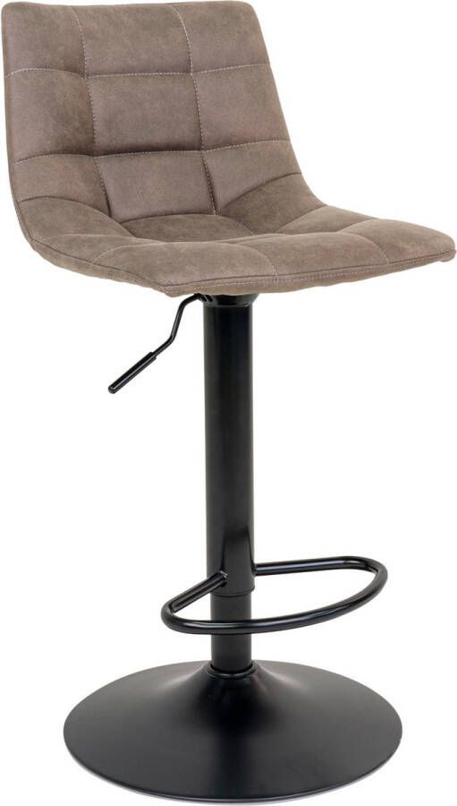 House Nordic Middelfart Bar Chair Bar chair in light brown with black legs