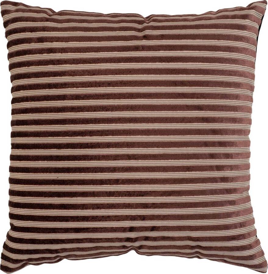 House Nordic Perth kussen 45x45cm beige bruin