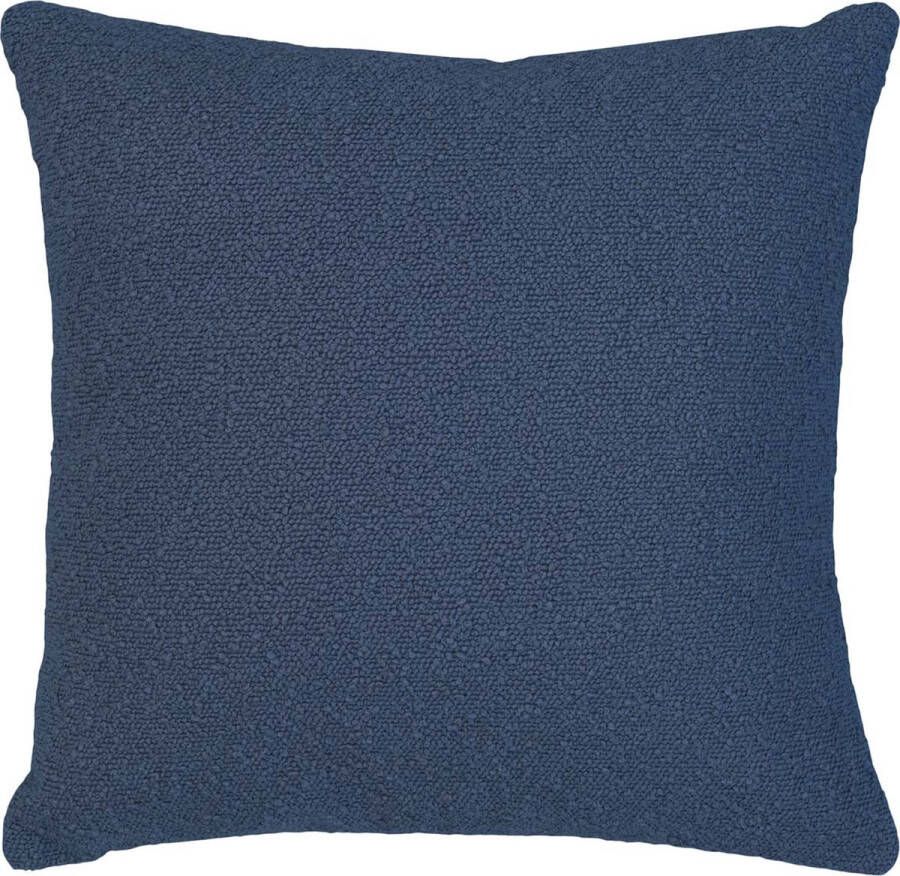 House Nordic Savannah kussen bouclé 45x45cm blauw