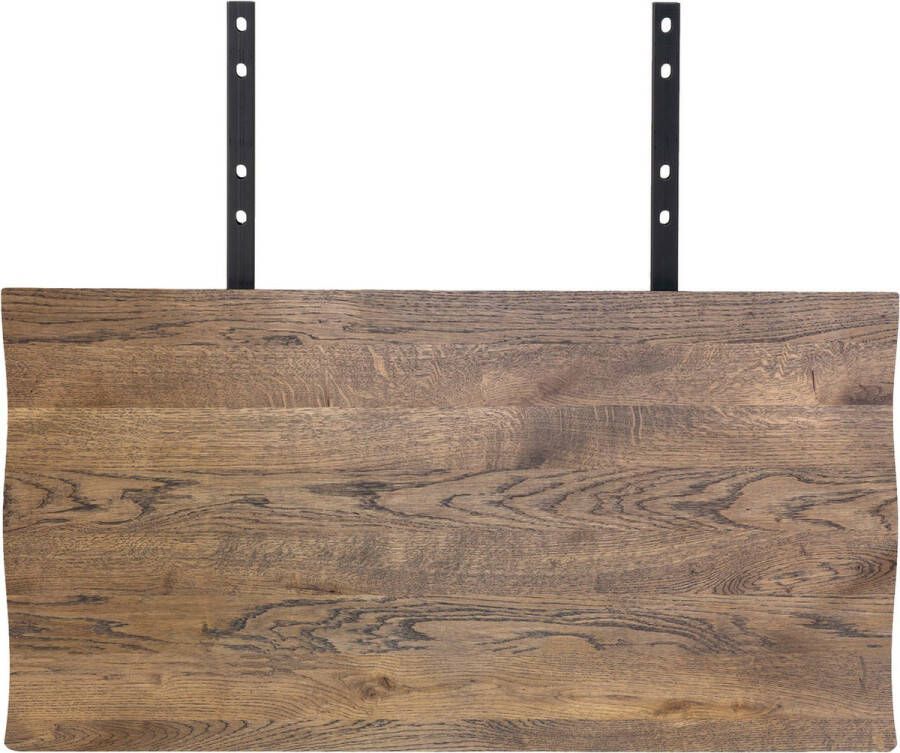 House Nordic Tafeluitbreiding voor Tafel Toulon 300cm Golfrand Smoked Olie 50x100x4cm