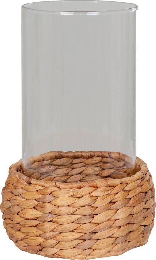 House Nordic Windlicht Lantaarn Water Hyacinth 19.5x26cm
