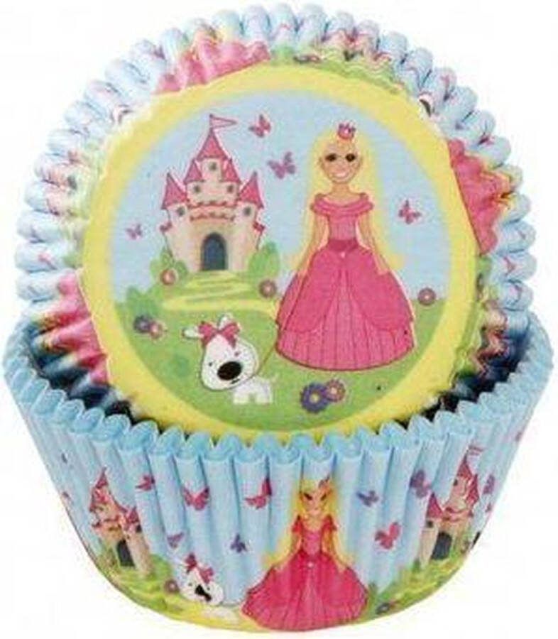 House of Marie Cupcake Vormpjes Prinses pk 50 Baking Cups