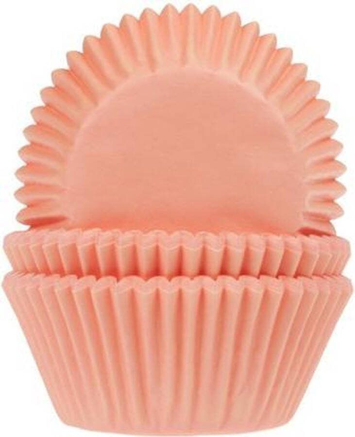 House of Marie Cupcake Vormpjes Abrikoos pk 50 Baking Cups