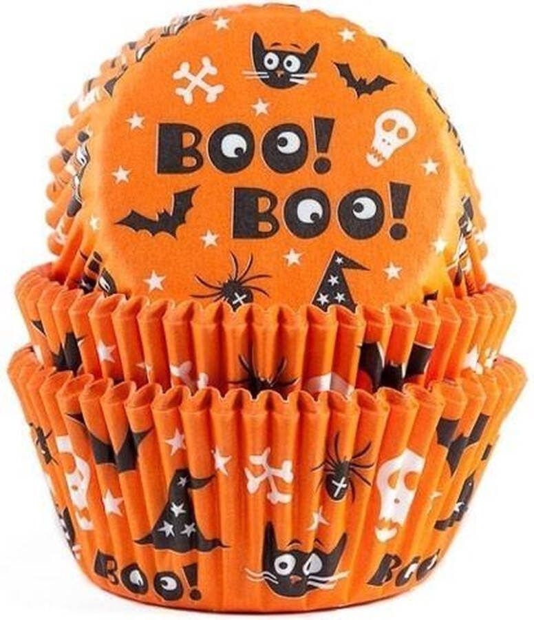 House of Marie Cupcake Vormpjes Scary pk 50 Baking Cups