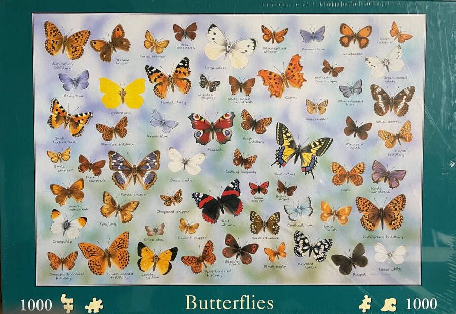 House Of Puzzles Legpuzzel House of Puzzeles Butterflies