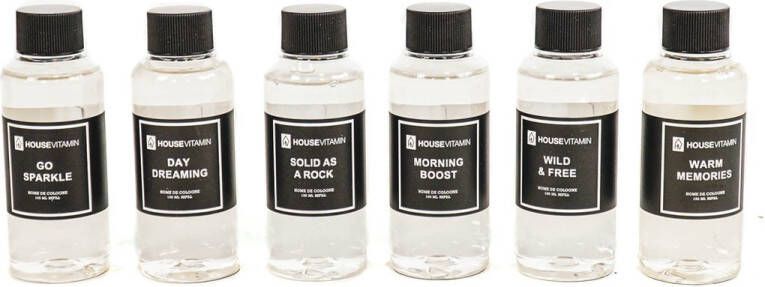Housevitamin Navul fles geurstokjes- Go Sparkle- 100 ml