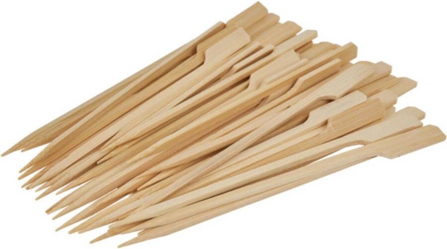 Houseware Satéprikkers bamboe 50 stuks Satéstokjes 20 cm