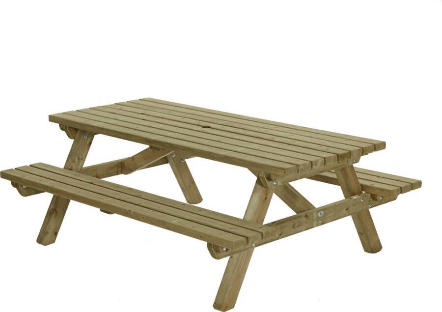 Hout In Stijl Picknicktafel Lisa 8 personen 200x160cm Tuintafel Picknicktafels voor Buiten