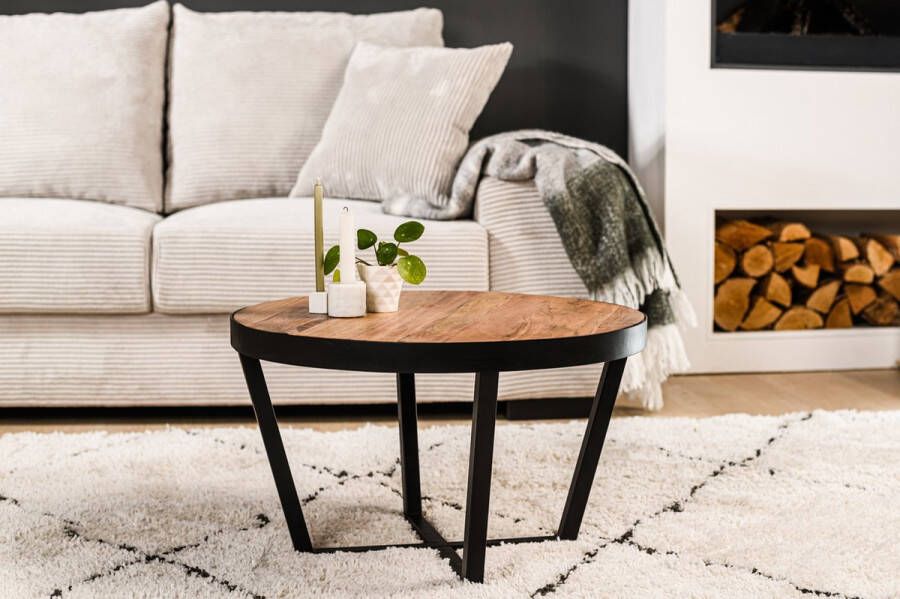 Hoyz Collection Salontafel B430 Bruin 60x60x45