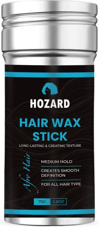 Hozard Hair Wax Stick Anti Pluis Haargel Stick Wax Roller Medium