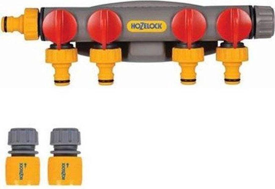 Hozelock 4-WEG WATERVERDELER 3 4 en 1 2''