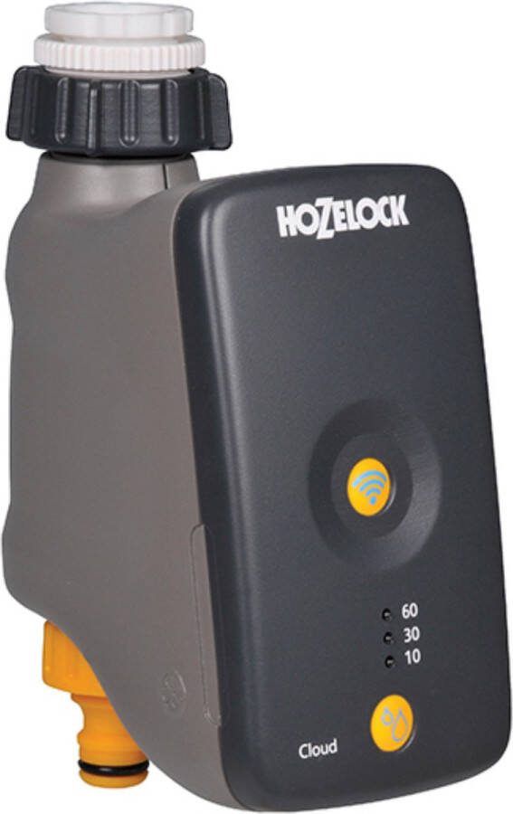 Hozelock Bewateringscomputer beheer het bewateren met een smartphone app (IOS of Android)