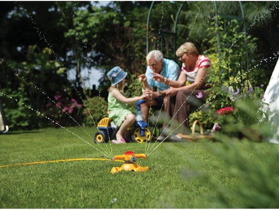 Hozelock Cirkelsproeier PLUS 2 in 1 voor maximaal 254 m²