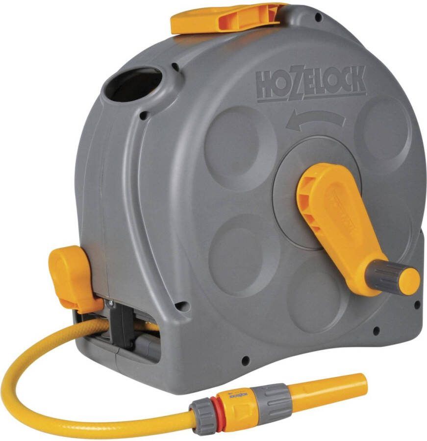 Hozelock Wandslangbox Compact Reel + Tuinslang 25m Ø12 5mm