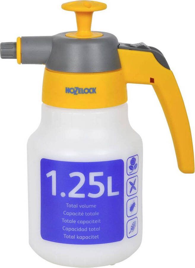 Hozelock drukspuit PLUS 1 25 liter voor gewasbescherming & onkruidbestrijding