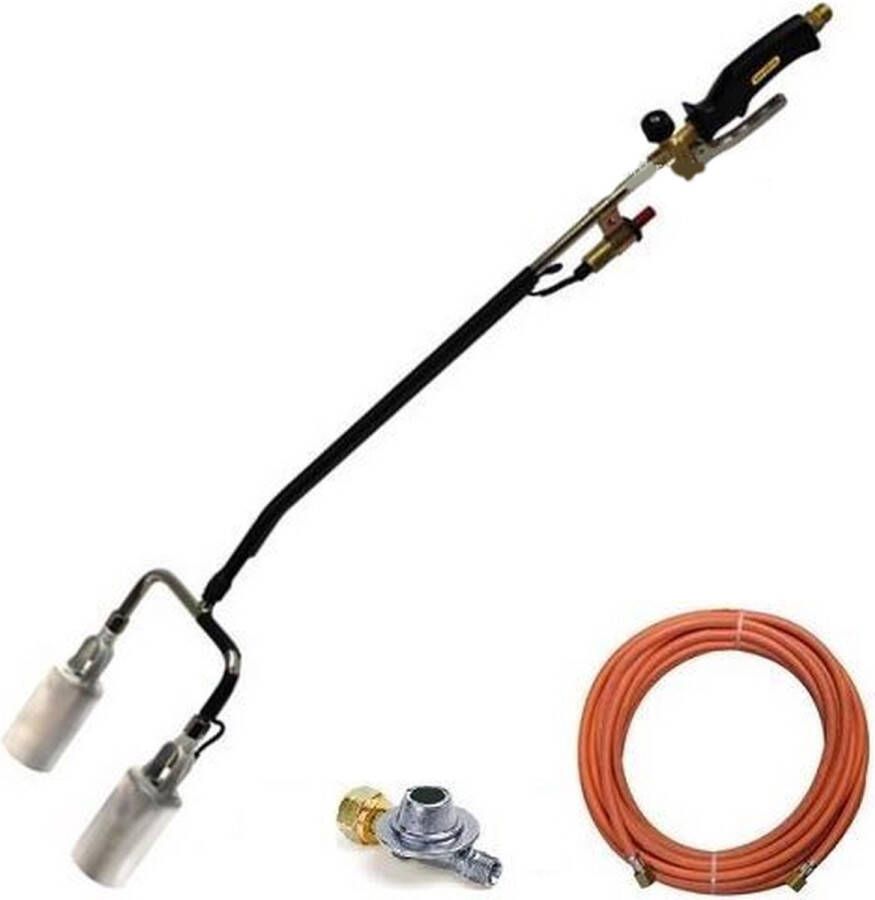 Praxis Hozelock Duo Onkruidbrander Voor Gasflessen Thermal Weeder Met 2 Branders