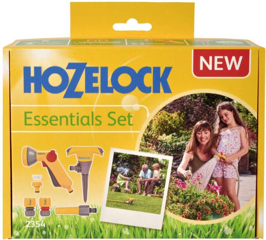 Hozelock Essentials Set Bewatering en Besproeiing in 1 Set