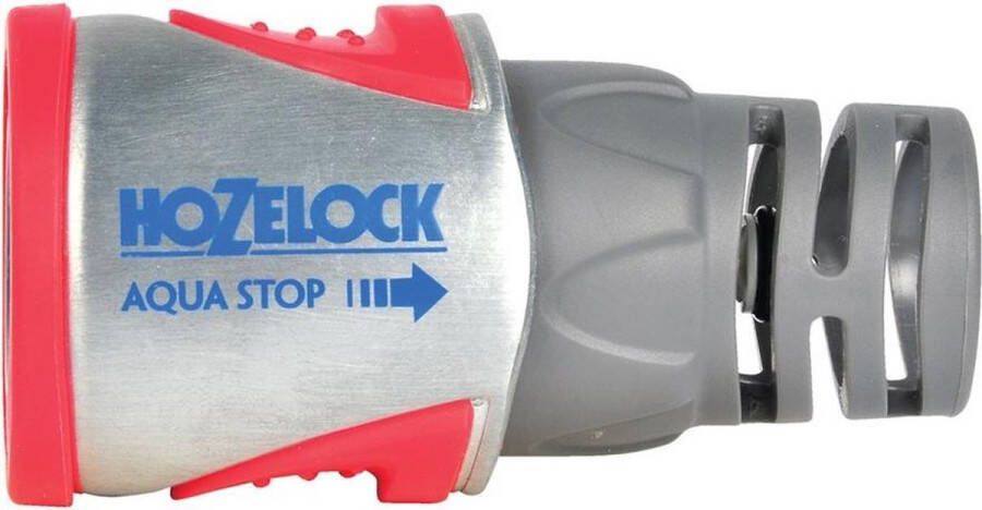 Hozelock Metalen slangstuk met waterstop PRO (Ø 12 5 mm)