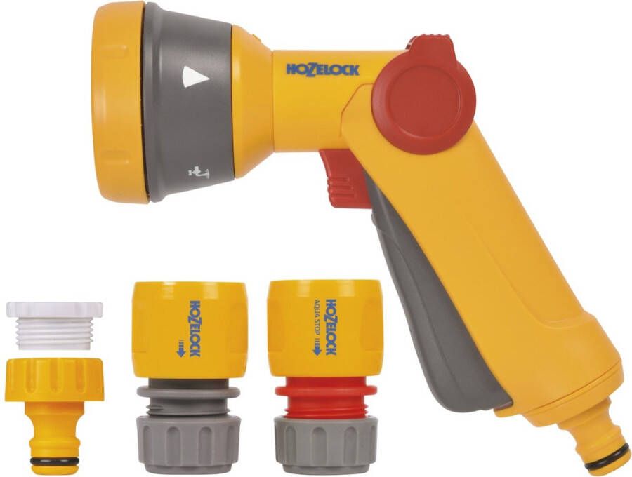 Hozelock Multi-Spraygun Startset voor Ø 12 5 & 15 mm slang