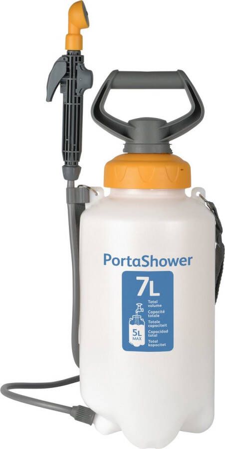 Hozelock Portashower Draagbare Douche 5L 4-in-1 Multi use Camping