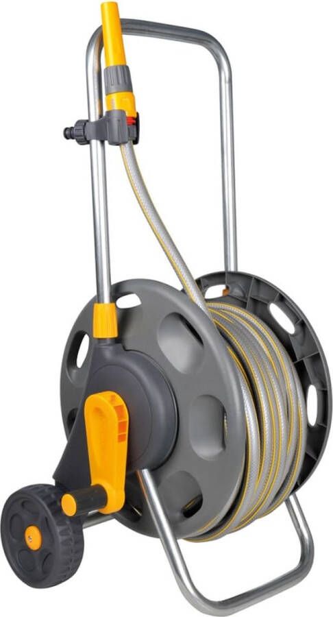 Hozelock Tuinslanghaspel Plus compleet met 50m slang voorgemonteerd - Foto 1