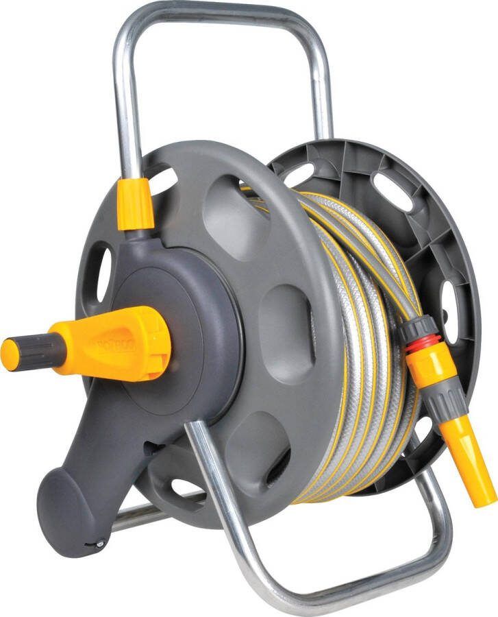 Hozelock slanghaspel wandslanghouder incl. 25mtr slang voor max 45mtr